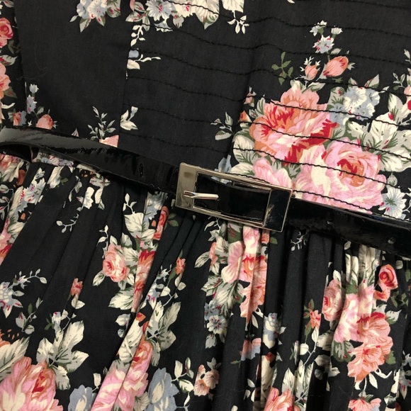 Strapless Floral Dress - like new (only worn once) - Picture 2 of 12